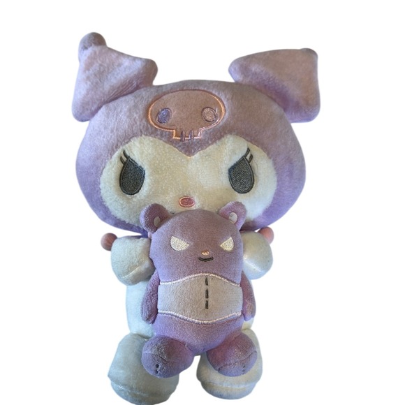 Kuromi Other - Sanrio Kuromi with Bear Plush 11" Hello Kitty 2023 kawaii cute